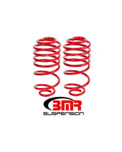 BMR 78-87 G-Body Rear Lowering Springs - Red