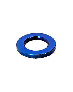 13.5mm OD Blue Anodized Titanium Washer