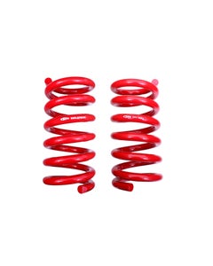 BMR 18-20 S550 Mustang GT MagneRide/15-20 GT350 Lowering Spring Set of Rear only - Red